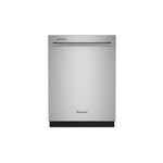 KitchenAid KDTE104KPS 24" Built-In Dishwasher with 30+ Total Wash Jets, 47 dBA Noise Levels, Adjustable Racks in PrintShield Stainless Steel