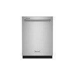 KitchenAid KDTE204KPS 24" Built-In Fully Integrated Dishwasher with 13 Place Settings, Third Rack and ProWash Cycle (Stainless Steel with PrintShield Finish)