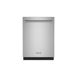 KitchenAid KDTM804KPS 24" Built-In Fully Integrated Dishwasher with 16 Place Settings, FreeFlex Third Rack, Advanced Clean Water Wash System and LED Interior Lighting (Stainless Steel with PrintShield Finish)