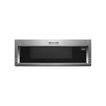 KitchenAid KMLS311HSS 30" Low Profile Over-The-Range Microwave with 1.1 cu. ft. Capacity, 500 CFM and Sensor Function (Stainless Steel)