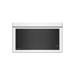 KitchenAid KMMF330PWH 30" Over-The-Range Microwave with 1.1 cu. ft. Capacity, 400 CFM and Turntable-Free Design (White)