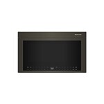 KitchenAid KMMF530PBS 30" Smart Over-The-Range Microwave with 1.1 cu. ft. Capacity, Air Fry, 400 CFM and Turntable-Free Design (Black Stainless Steel)