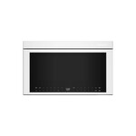 KitchenAid KMMF530PWH 30" Smart Over-The-Range Microwave with 1.1 cu. ft. Capacity, Air Fry, 400 CFM and Turntable-Free Design (White)