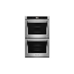 KitchenAid KODE900HSS 30" Smart Built-In Double Wall Oven with 10 cu. ft. Total Capacity, True Convection, Self-Cleaning and Powered Attachments (Stainless Steel)