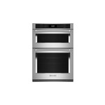 KitchenAid KOEC527PSS 27" Built-In Combination Microwave Wall Oven with 5.7 cu. ft. Total Capacity, Air Fry Mode and Even-Heat True Convection (Stainless Steel)