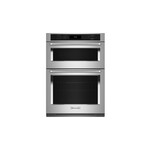 KitchenAid KOEC530PPS 30" Built-In Combination Microwave Wall Oven with 6.4 cu. ft. Total Capacity, Air Fry Mode and Even-Heat True Convection (Stainless Steel with PrintShield Finish)