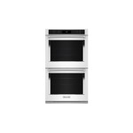 KitchenAid KOED530PWH 30" Built-In Double Wall Oven with 10 cu. ft. Total Capacity, Air Fry Mode and Even-Heat True Convection (White)