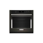 KitchenAid KOES527PBS 27" Built-In Single Wall Oven with 4.3 cu. ft. Total Capacity, Air Fry Mode and Even-Heat True Convection (Black Stainless Steel with PrintShield Finish)