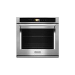 KitchenAid KOSE900HSS 30" Smart Built-In Single Wall Oven with 5 cu. ft. Capacity, True Convection, Self-Cleaning and Powered Attachments (Stainless Steel)