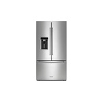 KitchenAid KRFC704FPS 36" Counter-Depth French Door Refrigerator with 23.8 cu. ft. Capacity, Preserva Food Care System and Exterior Ice and Water Dispenser (Stainless Steel with PrintShield Finish)