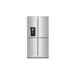 KitchenAid KRQC736RPS 36" Counter-Depth 4-Door French Door Refrigerator with 19.14 cu. ft. Capacity, Flexible Temperature Zone and Exterior Ice and Water Dispenser in Stainless Steel with PrintShield Finish