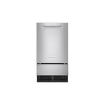 KitchenAid KUID308HPS 18" Automatic Ice Maker with Clear Ice, 35 lbs. Storage Capacity and Gravity Drain System in Stainless Steel with PrintShield Finish