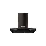 KitchenAid KVWB600HBS 30" Chimney Wall Hood with 585 CFM, LED Lighting and Perimeter Ventilation (Black Stainless Steel)