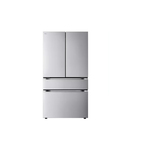 LG LF30S8210S 36" Standard-Depth MAX™ 4-Door French Door Refrigerator with 29.6 cu. ft. Capacity, Full-Convert Drawer™, Linear Cooling™, Door Cooling Plus in PrintProof Stainless Steel