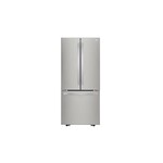 LG LFCS22520S 30 inch Freestanding French Door Refrigerator with 21.8 cu. ft. Capacity, Ice Maker, Energy Star (Stainless Steel)