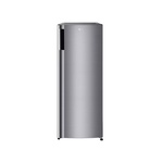 LG LROFC0605V 21 inch Single Door Counter Depth Freezer with 5.8 cu. ft. Capacity, Easy-Reach Organization, Direct Cooling System, Curved Pocket Handle, in Platinum Silver