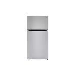 LG LRTLS2403S 33 inch Top Freezer Refrigerator with 23.8 cu. ft. Capacity, Multi-Air Flow Freshness System, LED Lighting, Ice Maker Ready, in Stainless Steel