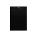 Smeg LSPU8643BL 24" Dishwasher with 13 Place Settings, Orbital Wash, Stainless Steel Tub, Energy Star (Black)