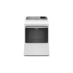 Maytag MED6230RHW 27" Top Load Electric Dryer with 7.4 cu. ft. Capacity, Extra Power Button, 11 Dryer Cycles in White