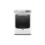 Maytag MED8630HW 27" Smart Electric Dryer with 7.3 cu. ft. Capacity, Extra Power, Steam, Advanced Moisture Sensing Plus (White)