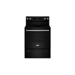 Maytag MFES4030RB 30" Electric Range with 5 Radiant Elements, 5.3 cu. ft. Oven Capacity, 3000 Watts Cooking Power (Black)