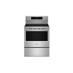 Maytag MFES8030RZ 30" Electric Range with 5 Radiant Elements, 5.3 cu. ft. Oven Capacity, Smart Appliance, Griddle Zone in Fingerprint Resistant Stainless Steel