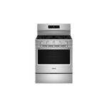 Maytag MFGS4030RS 30" Gas Range with 5 Sealed Burner, 5 cu. ft. Oven Capacity, 18000 BTU Heating Power (Stainless Steel)