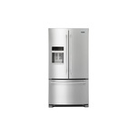 Maytag MFI2570FEZ 36" French Door Refrigerator with 25 cu. ft. Capacity, PowerCold, BrightSeries LED Lighting (Fingerprint Resistant Stainless Steel)