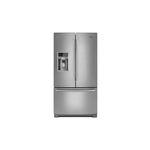 Maytag MFT2772HEZ 36 inch French Door Refrigerator with 27 cu. ft. Storage Capacity, Exterior Dispenser, LED Lighting, Electronic Sensors in Fingerprint Resistant Stainless Steel