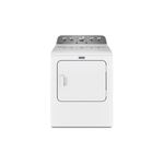 Maytag MGD5430MW 29" Top Load Gas Dryer with 7 cu. ft. Capacity, 10 Dryer Cycles, 4 Temperature Settings (White)