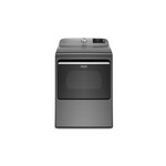 Maytag MGD6230HC 27" Smart Gas Dryer with 7.4 cu. ft. Capacity, Extra Power and Advanced Moisture Sensing (Metallic Slate)