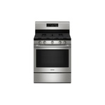 Maytag MGR6600PZ 30" Freestanding Gas Range with 5 Burners, 5 cu. ft. Oven Capacity, Keep Warm Setting and Self Clean in Fingerprint Resistant Stainless Steel