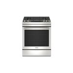 Maytag MGS8800PZ 30" Slide-In Gas Range with 5 Sealed Burner, 19000 BTU Heating Power, 5.8 cu. ft. Oven Capacity in Fingerprint Resistant Stainless Steel