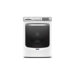 Maytag MHW8630HW 27" Smart Front Load Washer with 5 cu. ft. Capacity, Extra Power and 24-Hr Fresh Hold option (White)