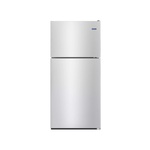 Maytag MRT118FFFZ 30" Top Freezer Refrigerator with 18.15 cu. ft. Capacity, PowerCold and BrightSeries LED Lighting (Fingerprint Resistant Stainless Steel)