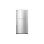 Maytag MRT711SMFZ 33" Top Freezer Refrigerator with 21.24 cu. ft. Capacity, EvenAir Cooling Tower and PowerCold in Fingerprint Resistant Stainless Steel