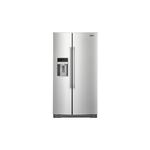 Maytag MSC21C6MFZ 36" Counter Depth Side-by-Side Refrigerator with 21 cu. ft. Total Capacity, LED Lighting, Gallon Door Bins in Fingerprint Resistant Stainless Steel