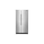 Maytag MSS25N4MKZ 36" Side-By-Side Refrigerator with 24.93 cu. ft. Capacity, Humidity-Controlled FreshLock Crisper and BrightSeries LED Lighting in Fingerprint Resistant Stainless Steel