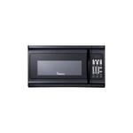 Impecca OM1600K 30" Over the Range Microwave with 1.6 cu. ft. Capacity, 1000 Watts Cooking Power, 300 CFM and Child Lock (Black)