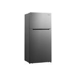 Impecca RA2170STGD2 32" Counter Depth Top Freezer Refrigerator with 17 cu. ft. Capacity, Glass Shelves, LED Lighting, Recessed Handle, Auto Defrost (Stainless Steel)