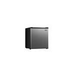 Impecca RC-1178SL 18" Compact Refrigerator with 1.7 cu. ft. Capacity, Reversible Door and Mechanical Temperature Control in Stainless Look