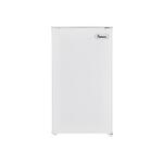 Impecca RC-1335W-B 19" Compact Refrigerator with 3.3 cu. ft. Capacity, Freezer Compartment in White