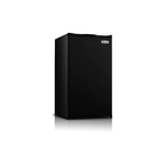 Impecca RC-1338K 19" Compact Refrigerator with 3.2 cu. ft. Capacity, Reversible Door, Glass Shelves and Mechanical Temperature Control in Black