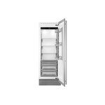 Smeg RSDU30RX 30 inch Built-In Column Refrigerator with 17.41 cu. ft. Capacity, Automatic Defrost, LED Lighting, in Stainless Steel