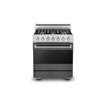 Viking RVDR33025BDG 3 Series 30" Dual Fuel Range with 5 Burners, 4.7 cu. ft. Oven Capacity and Self-Cleaning (Damascus Grey, Natural Gas)