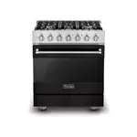 Viking RVDR33025BONLP 3 Series 30" Dual Fuel Range with 5 Burners, 4.7 cu. ft. Oven Capacity and Self-Cleaning (Onyx, Liquid Propane)