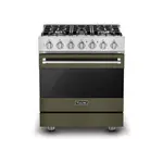 Viking RVGR33025BMALP 3 Series 30" Gas Range with 5 Burners, 4 cu. ft. Oven Capacity and Self-Cleaning (Martini, Liquid Propane)