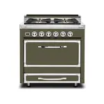 Viking TVDR3614BMA Tuscany Series 36 inch Dual Fuel Range with 4 Sealed Burners and 3.8 cu. ft. Capacity Oven (Martini)