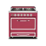 Viking TVDR3614BVA Tuscany Series 36 inch Dual Fuel Range with 4 Sealed Burners and 3.8 cu. ft. Capacity Oven (Valentine)