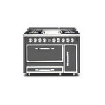 Viking TVDR4814GDG Tuscany Series 48" Dual Fuel Range with 4 Sealed Burners and Griddle, and 6.2 cu. ft. Oven Capacity (Damascus Grey)